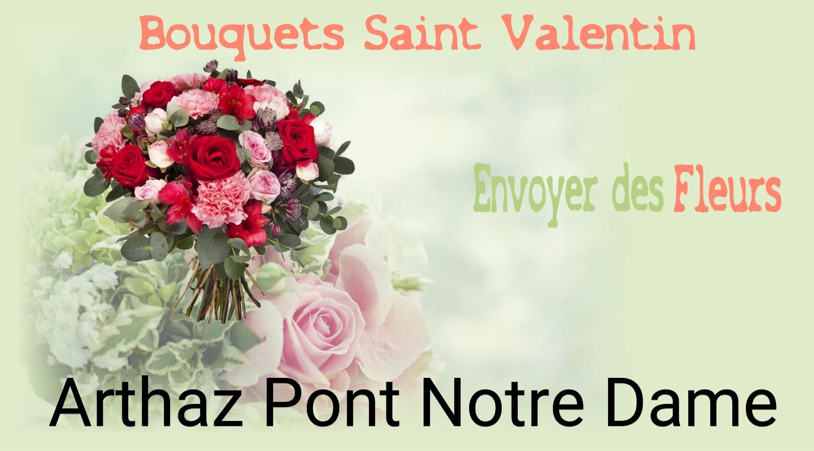 Roses de Saint-Valentin livrées à Arthaz-Pont-Notre-Dame